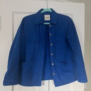 Sezane Denim Chore Coat